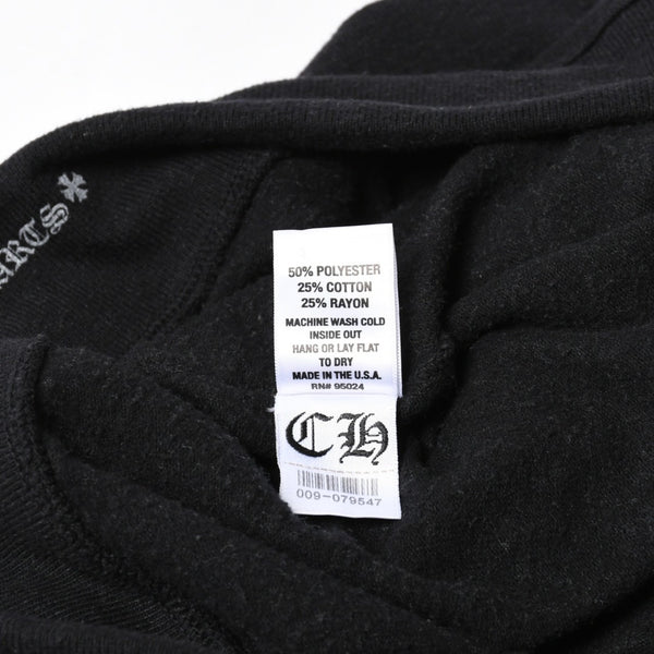 Very good condition CHROME HEARTS Sweatpants Size M Old English Logo Print Black Used 4a005727