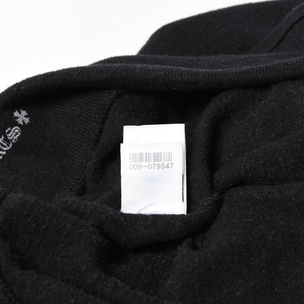 Very good condition CHROME HEARTS Sweatpants Size M Old English Logo Print Black Used 4a005727