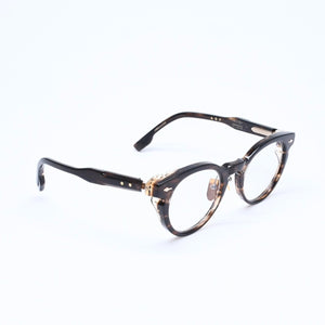 Mint condition JACQUES MARIE MAGE ARP eyeglasses/eyewear, brown, JMMAA57AF, size 46.◻22 Used 4a007901