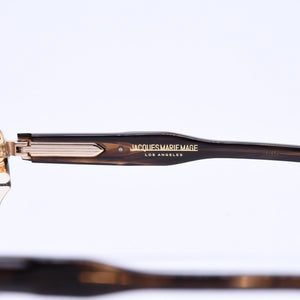 Mint condition JACQUES MARIE MAGE ARP eyeglasses/eyewear, brown, JMMAA57AF, size 46.◻22 Used 4a007901