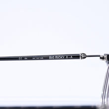 画像をギャラリービューアに読み込む, 極美品 CHROME HEARTS クロムハーツ BIG RICKY 2 ビッグ リッキー2 伊達メガネ サイズ54□18-148 クロスボール シルバー925 中古 4a005736