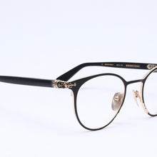 画像をギャラリービューアに読み込む, CHROME HEARTS クロムハーツMORNING SHAKE モーニングシェイク ラウンド型 伊達メガネ サイズ48□21-145 美品 中古 4a005737