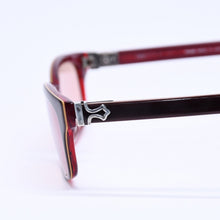 画像をギャラリービューアに読み込む, 極美品 CHROME HEARTS クロムハーツ BABY-A ベイビーA サングラス アイウェア CHプラス装飾 レッド ブラウン 中古 4a005739