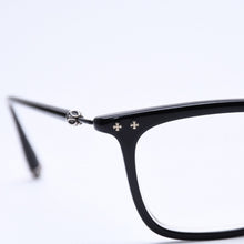 画像をギャラリービューアに読み込む, 極美品 CHROME HEARTS クロムハーツ BIG RICKY 2 ビッグ リッキー2 伊達メガネ サイズ54□18-148 クロスボール シルバー925 中古 4a005736