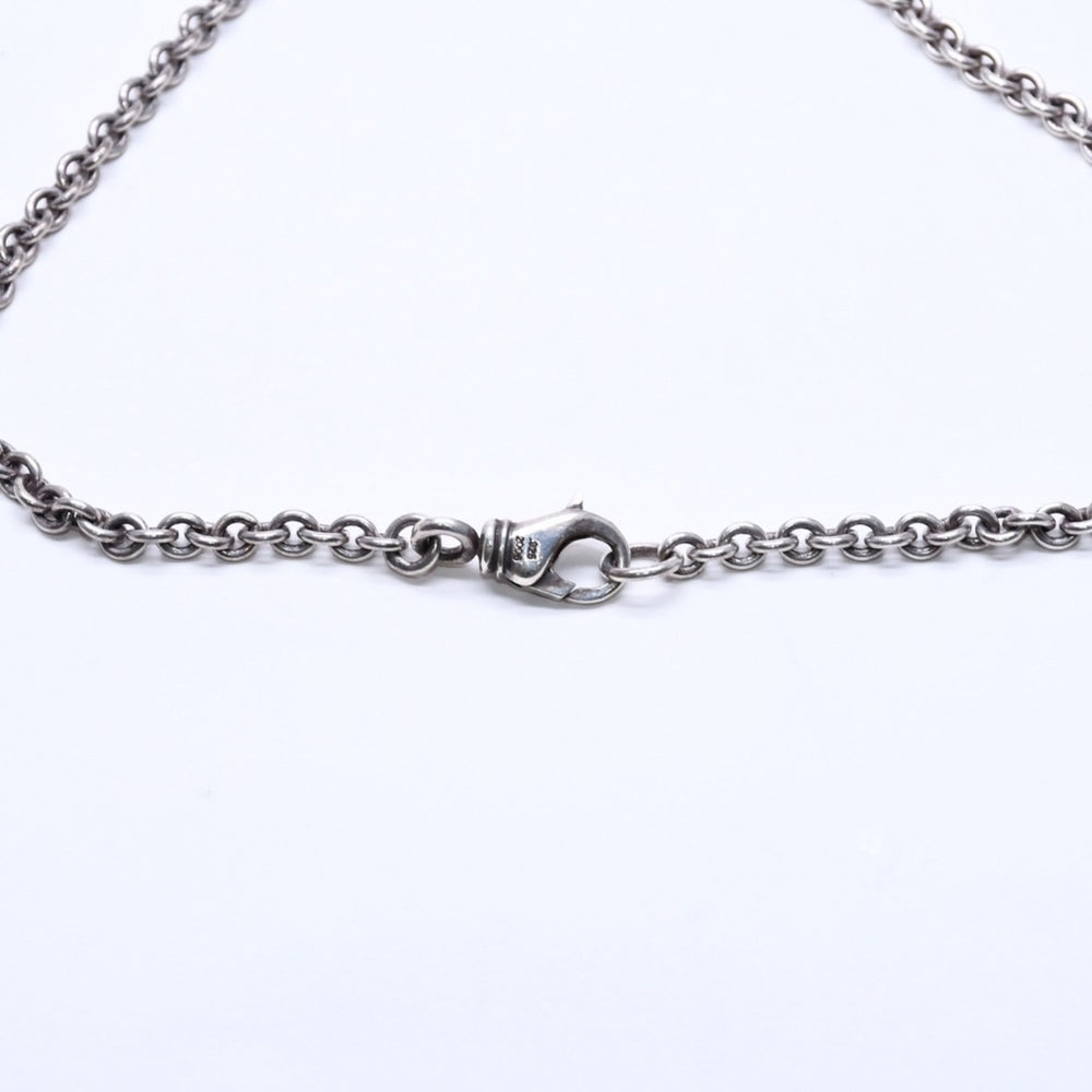極美品 CHROME HEARTS クロムハーツ NEチェーン ネックレス 18インチ 重量21.14g 2006.925刻印 シルバー925 アクセサリー 中古 4a005768