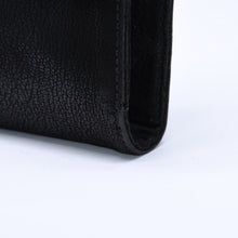 将图片加载到图库查看器，極美品 CHROME HEARTS クロムハーツ WAVE DESTROY LTHR ウェーブ ウォレット 長財布 クロスボタン デストロイレザー シルバー925 中古 4a005740
