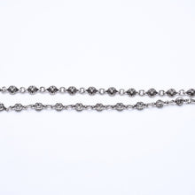 将图片加载到图库查看器，CHROME HEARTS クロムハーツ フィリグリークロス XS W/クロスボールチェーン ネックレス 重量約122.3g 20インチ 美品 中古 4a005732