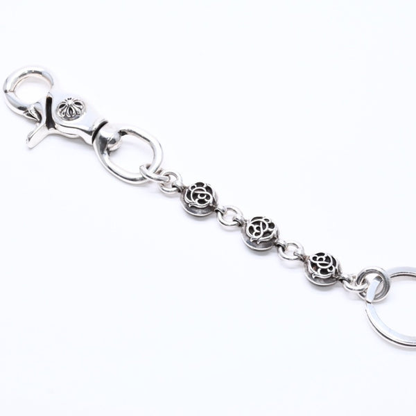 Very good condition CHROME HEARTS CLIP NO2 FLORAL BALL 3B Clip No2 Floral Ball 3B Keyring Weight approx. 63.16g Used 4a005744
