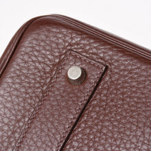 Load image into Gallery viewer, 極美品 ゴルチェデザイン HERMES エルメス ショルダーバーキン ブラウン ハバナ トリヨンクレマンス ◻︎H刻 シルバー金具 中古 4a005840
