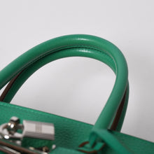 将图片加载到图库查看器，極美品 HERMES エルメス BIRKIN バーキン35 ミント シルバー金具 ◻︎Q トリヨンクレマンス ハンドバッグ 中古 4a005839