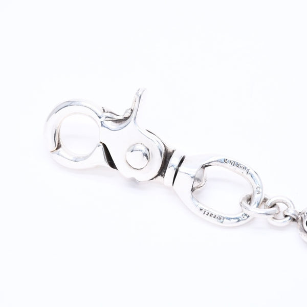 Very good condition CHROME HEARTS CLIP NO2 FLORAL BALL 3B Clip No2 Floral Ball 3B Keyring Weight approx. 63.16g Used 4a005744
