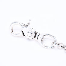 将图片加载到图库查看器，極美品 CHROME HEARTS クロムハーツ CLIP NO2 FLORAL BALL 3B クリップ No2 フローラルボール 3B キーリング 重量約63.16g 中古 4a005744