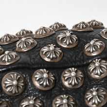 画像をギャラリービューアに読み込む, 極美品 CHROME HEARTS クロムハーツ #1スナットパック クロスボールスタッズ ボディバッグ レザー ダガージップ ブラック 中古 4a005747