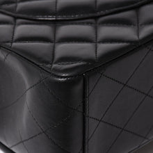 画像をギャラリービューアに読み込む, 極美品 CHANEL シャネル デカマトラッセ33 Wフラップ Wチェーンショルダーバッグ 18番台 ココマーク ラムスキン ブラック SV金具 中古 4a005679