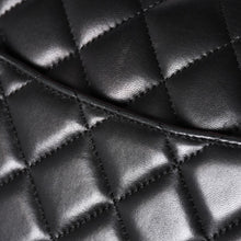 画像をギャラリービューアに読み込む, 極美品 CHANEL シャネル デカマトラッセ33 Wフラップ Wチェーンショルダーバッグ 18番台 ココマーク ラムスキン ブラック SV金具 中古 4a005679