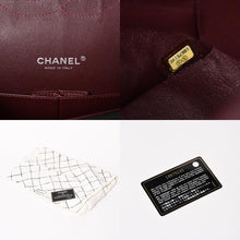 画像をギャラリービューアに読み込む, 極美品 CHANEL シャネル デカマトラッセ33 Wフラップ Wチェーンショルダーバッグ 18番台 ココマーク ラムスキン ブラック SV金具 中古 4a005679
