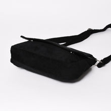 Load the image into the gallery viewer. New and unused CHANEL Shoulder bag here mark pile enamel black white silver hardware used 4a005786