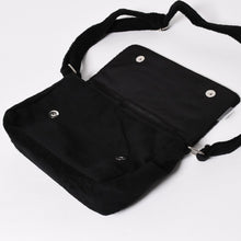 Load the image into the gallery viewer. New and unused CHANEL Shoulder bag here mark pile enamel black white silver hardware used 4a005786