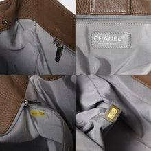 画像をギャラリービューアに読み込む, CHANEL シャネル エグゼクティブトート ミディアム トートバッグ A15206 18番台 ココマーク キャビアスキン ブラウン 美品 中古 4a005778