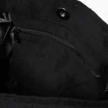 Load the image into the gallery viewer. New and unused CHANEL Shoulder bag here mark pile enamel black white silver hardware used 4a005786