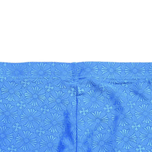 Load the image into the gallery viewer. New and unused CHROME HEARTS Leggings Blue White CH Plus All-over Pattern Biker Shorts Blue White Used 4a005723