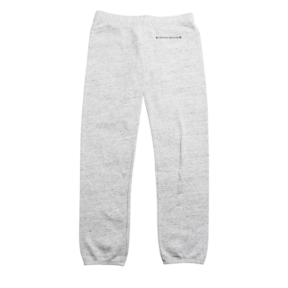 Very good condition CHROME HEARTS Sweatpants Gray CH Plus Old English Vine Dagger XS size Used 4a005729