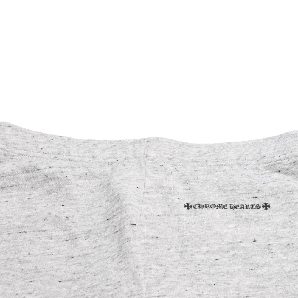 極美品 CHROME HEARTS クロムハーツ スウェットパンツ グレー CHプラス オールドイングリッシュ ヴァインダガー XSサイズ 中古 4a005729