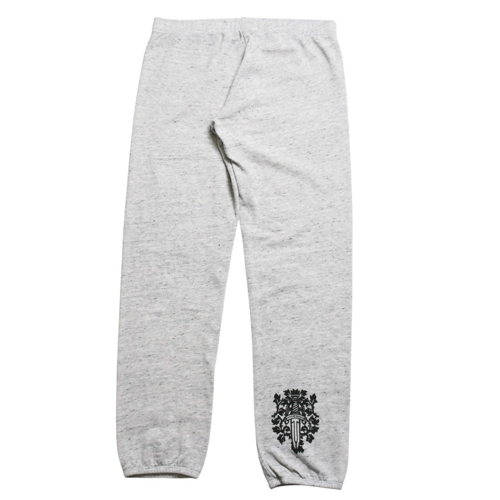 Very good condition CHROME HEARTS Sweatpants Gray CH Plus Old English Vine Dagger M size Used 4a005730