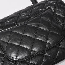 Load the image into the gallery viewer. CHANEL Coco Handle XS 2WAY Bag A92990 29 series Coco Mark Aged Calfskin Charcoal Good Condition Used 4a005777