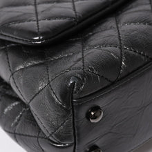 Load the image into the gallery viewer. CHANEL Coco Handle XS 2WAY Bag A92990 29 series Coco Mark Aged Calfskin Charcoal Good Condition Used 4a005777