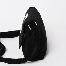 Load the image into the gallery viewer. New and unused CHANEL Shoulder bag here mark pile enamel black white silver hardware used 4a005786