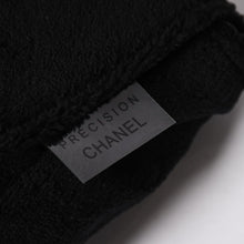Load the image into the gallery viewer. New and unused CHANEL Shoulder bag here mark pile enamel black white silver hardware used 4a005786
