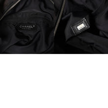 画像をギャラリービューアに読み込む, 極美品 CHANEL シャネル ニュートラベルライン トートバッグ ハンドバッグ 9番台 ココマーク ジャガード ナイロン ブラウン 中古 4a005782