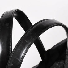 画像をギャラリービューアに読み込む, CHANEL シャネル ニュートラベルライン トートバッグ MM A15991 ブラック ナイロンジャガード 9番台 ココマーク ゴールド金具 美品 中古 4a005811