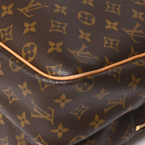 極美品 LOUIS VUITTON ルイヴィトン リポーターGM ショルダーバッグ M45252 モノグラムキャンバス ブラウン ゴールド金具 美品 中古 4a005785