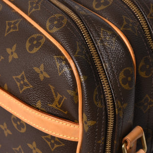 極美品 LOUIS VUITTON ルイヴィトン リポーターGM ショルダーバッグ M45252 モノグラムキャンバス ブラウン ゴールド金具 美品 中古 4a005785