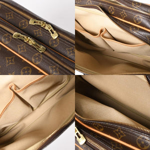 極美品 LOUIS VUITTON ルイヴィトン リポーターGM ショルダーバッグ M45252 モノグラムキャンバス ブラウン ゴールド金具 美品 中古 4a005785