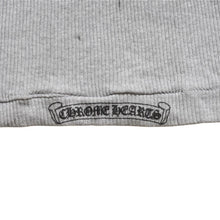 将图片加载到图库查看器中。 極美品 CHROME HEARTS クロムハーツ サイドロゴ リブタンクトップ グレー XLサイズ オールドイングリッシュ ロング丈 中古 4a005884