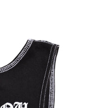 将图片加载到图库查看器中。 極美品 CHROME HEARTS クロムハーツ サイドロゴ リブタンクトップ ブラック Sサイズ オールドイングリッシュ ロング丈 中古 4a005882