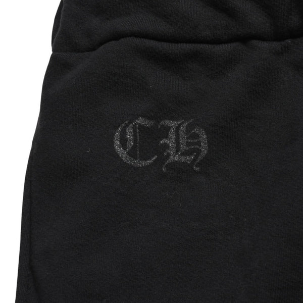 極美品 CHROME HEARTS クロムハーツ カモ トリプルクロス スウェットパンツ セメタリークロス オールドイングリッシュロゴ Lサイズ 中古 4a005877