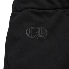 将图片加载到图库查看器中。 極美品 CHROME HEARTS クロムハーツ カモ トリプルクロス スウェットパンツ セメタリークロス オールドイングリッシュロゴ Lサイズ 中古 4a005877