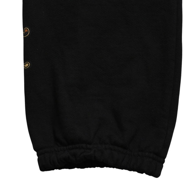 極美品 CHROME HEARTS クロムハーツ カモ トリプルクロス スウェットパンツ セメタリークロス オールドイングリッシュロゴ Lサイズ 中古 4a005877