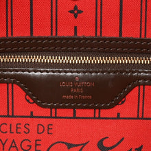 画像をギャラリービューアに読み込む, 極美品 LOUIS VUITTON ルイヴィトン ネヴァーフルPM ハンドバッグ N41359 ダミエエベヌキャンバス ブラウン VI1099 ゴールド金具 中古 4a005793