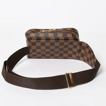 画像をギャラリービューアに読み込む, 極美品 LOUIS VUITTON ルイヴィトン ジェロニモス ウエストバッグ N51994 ボディバッグ ダミエ ブラウン ゴールド金具 中古 4a005803