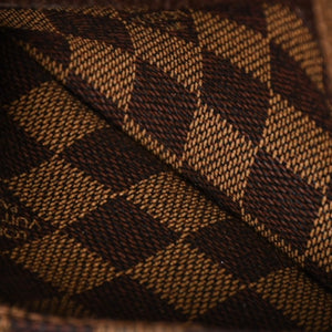 極美品 LOUIS VUITTON ルイヴィトン ジェロニモス ウエストバッグ N51994 ボディバッグ ダミエ ブラウン ゴールド金具 中古 4a005803