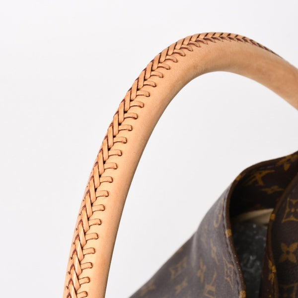 極美品 LOUIS VUITTON ルイヴィトン アーツィーMM ショルダーバッグ M40249 モノグラム PVC レザー ゴールド金具 中古 4a005794