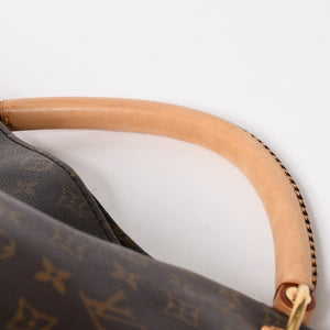 極美品 LOUIS VUITTON ルイヴィトン アーツィーMM ショルダーバッグ M40249 モノグラム PVC レザー ゴールド金具 中古 4a005794