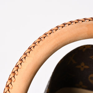 極美品 LOUIS VUITTON ルイヴィトン アーツィーMM ショルダーバッグ M40249 モノグラム PVC レザー ゴールド金具 中古 4a005794