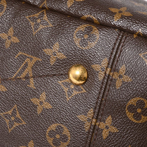 極美品 LOUIS VUITTON ルイヴィトン アーツィーMM ショルダーバッグ M40249 モノグラム PVC レザー ゴールド金具 中古 4a005794