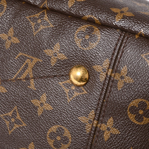 極美品 LOUIS VUITTON ルイヴィトン アーツィーMM ショルダーバッグ M40249 モノグラム PVC レザー ゴールド金具 中古 4a005794